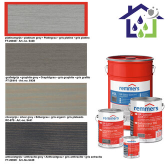 HK Lazuur grey protect platinumgrijs 5L