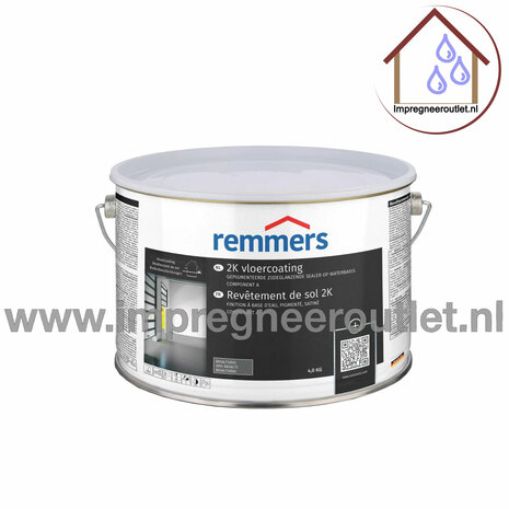 2K Rev&ecirc;tement de sol &ndash; Epoxy R&eacute;sistant &ndash; Gris Pierre (5 kg)