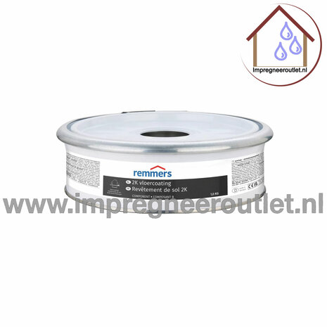 2K Rev&ecirc;tement de sol &ndash; Epoxy R&eacute;sistant &ndash; Gris Pierre (5 kg)