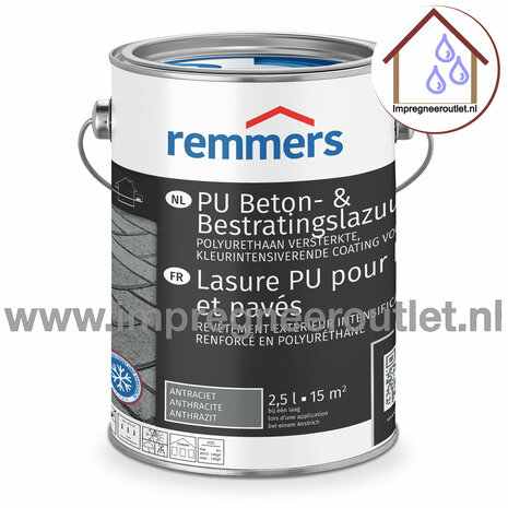 PU pavement glaze transparent