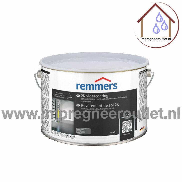 2k Vloercoating basaltgrijs