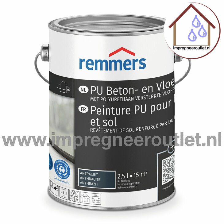 PU betonverf lichtgrijs