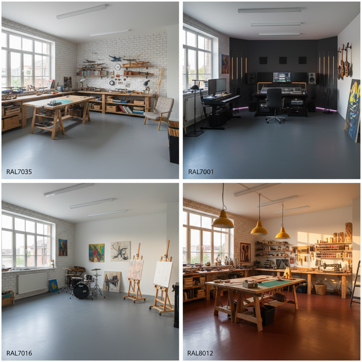 PU betonverf lichtgrijs