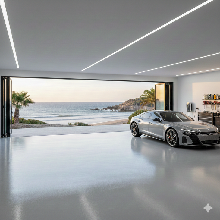 PU garage floor coating 2.5L Light grey