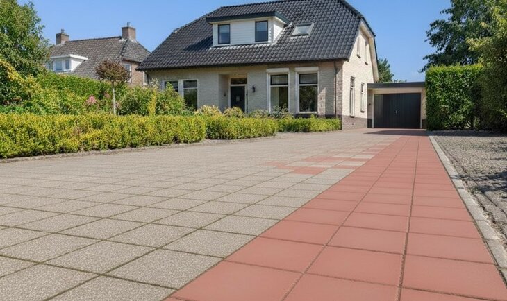 PU Pflasterlasur rot