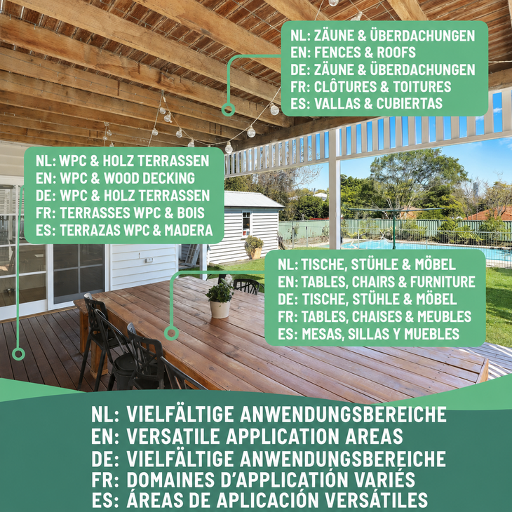 Eco:fy Hout &amp; WPC impregneermiddel (2,5 liter)